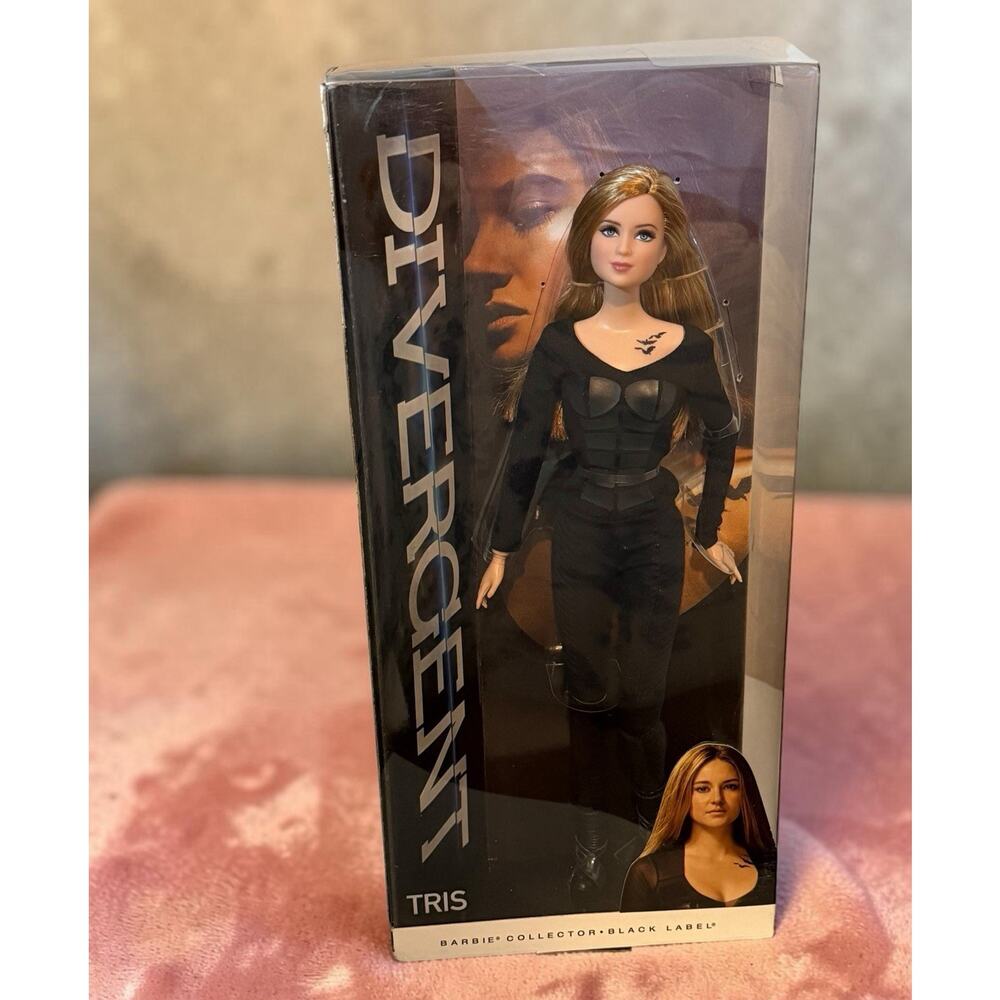 Mattel Barbie Collector Black Label Divergent Tris Doll, 12 in, Stand COA, 2013